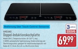 Doppel-Induktionskochplatte Angebote von AMBIANO bei ALDI Nord Dresden für 69,99 €