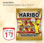 Aktuelle Haribo Angebote bei GLOBUS in Siegen (Universitätsstadt) Aktuelles Minis Goldbären Angebot bei GLOBUS in Siegen (Universitätsstadt) ab 1,79 €