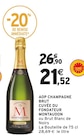 AOP Champagne Brut Cuvée du Fondateur en promo chez Intermarché Villenave-d'Ornon à 21,52 €
