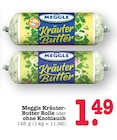 Kräuter-Butter Rolle im Angebot bei E center in Mainz Kräuter-Butter Rolle Angebote von Meggle bei E center Mainz für 1,49 €
