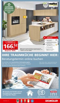 Segmüller Prospekt der aktuellen Woche, gültig von 13.04.2026 bis 06.06.2026 Aktueller Segmüller Prospekt "KÜCHEN SPEZIAL" mit 22 Seiten
