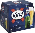 Bière Blonde 1664 - 1664 en promo chez Casino Supermarchés Toulouse à 5,59 €