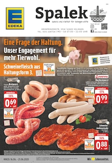 Aktueller EDEKA Prospekt "Aktuelle Angebote" Seite 1 von 24 Seiten für Solingen
