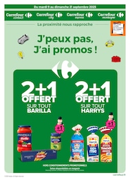 Prospectus Carrefour Proximité : «J’peux pas, J’ai promos !» avec 40 pages, 09/09/2025 - 21/09/2025 Catalogue Carrefour Proximité en cours à Fromelennes et aux alentours : «J’peux pas, J’ai promos !» avec 40 pages, valable du 09/09/2025 au 21/09/2025