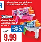 Kaufhaus Stolz - Wasserpistole „Skin Hyperload“ Angebot im Prospekt Wasserpistole „Skin Hyperload“ bei Kaufhaus Stolz im Prospekt "" für 9,99 €