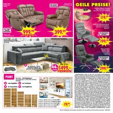 Sitzmöbel im SB Möbel Boss Prospekt "GEILE PREISE!" mit 12 Seiten (Koblenz)