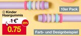 Woolworth Heilbad Heiligenstadt - Kinder Haargummis Angebot im Prospekt Kinder Haargummis bei Woolworth im Heilbad Heiligenstadt Prospekt für 0,75 €