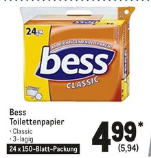 Metro Reiser - Toilettenpapier Toilettenpapier Angebot bei Metro Reiser im Prospekt Gastro-Journal