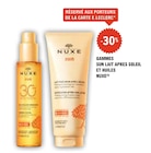 E.Leclerc Cogolin - Promo -30% Gammes Sun Lait Après Soleil et Huiles NUXE Promo -30% Gammes Sun Lait Après Soleil et Huiles NUXE à dans le catalogue E.Leclerc à Cogolin