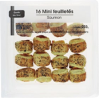 16 mini feuilletés au saumon en promo chez Lidl 16 mini feuilletés au saumon dans le catalogue Lidl