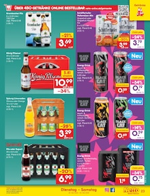 Energydrink im aktuellen Netto Marken-Discount Prospekt (Nordhorn) Energydrink im Netto Marken-Discount Prospekt "Aktuelle Angebote" mit 58 Seiten (Nordhorn)