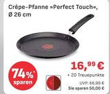 Crêpe-Pfanne »Perfect Touch« im EDEKA Prospekt Crêpe-Pfanne »Perfect Touch« von im aktuellen EDEKA Prospekt für 16,99 €