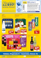 Aktueller Netto Marken-Discount Discounter Prospekt in Saarbrücken und Umgebung, "DER ORT, AN DEM DU IMMER AUSGEZEICHNETE PREISE FINDEST." mit 2 Seiten, 18.05.2026 - 23.05.2026