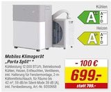 Mobiles Klimagerät Porta Split für 699,00 € bei toom Baumarkt im Angebot Mobiles Klimagerät Porta Split im aktuellen toom Baumarkt Prospekt