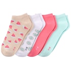 4 Paar Mädchen Sneaker-Socken für 6,00 € bei Ernstings family im Angebot 4 Paar Mädchen Sneaker-Socken im aktuellen Ernstings family Prospekt