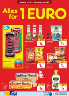 Energydrink im Netto Marken-Discount Prospekt "Aktuelle Angebote" mit 69 Seiten (Wismar)