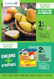 Prospectus E.Leclerc à La Chapelle-des-Marais, "E.LECLERC", 20 pages de promos valables du 19/08/2025 au 30/08/2025