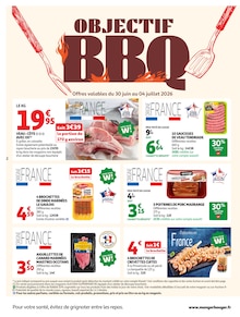 Catalogue Auchan Supermarché à Chabeuil cette semaine, valable du 30/06/2026 au 11/07/2026 Prospectus Auchan Supermarché à Chabeuil, "OBJECTIF BBQ", 36 pages de promos valables du 30/06/2026 au 11/07/2026