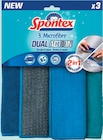 Lavettes microfibres dual action x3 - SPONTEX - Intermarché Hyper Lavettes microfibres dual action x3 - SPONTEX à 2,95 € dans le catalogue Intermarché Hyper