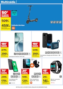 Promotion Smartphone dans le prospectus Carrefour, valable du 15/12/2025 au 24/12/2025 Promo Smartphone dans le catalogue Carrefour du moment à la page 61