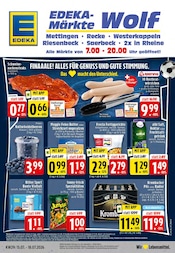 EDEKA Supermarkt Prospekt der aktuellen Woche mit 26 Seiten, gültig von 13.07.2026 bis 18.07.2026, in Mettingen und Umgebung Aktueller EDEKA Supermarkt Prospekt in Mettingen und Umgebung, "Aktuelle Angebote" mit 26 Seiten, 13.07.2026 - 18.07.2026