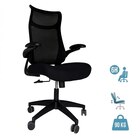 Fauteuil de bureau AERO - accoudoirs réglables - appui-tête intégré - noir - Bureau Vallée à Saint-Étienne Fauteuil de bureau AERO - accoudoirs réglables - appui-tête intégré - noir en promo chez Bureau Vallée Saint-Étienne à 149,00 €