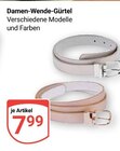 Damen-Wende-Gürtel Angebote bei GLOBUS Pirmasens für 7,99 €