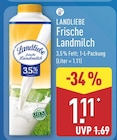 Aktuelles Frische Landmilch Angebot bei ALDI Nord in Hannover ab 1,11 €