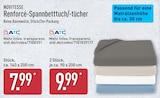 Renforcé-Spannbetttuch/-tücher im ALDI Nord Prospekt Renforcé-Spannbetttuch/-tücher von Novitesse im aktuellen ALDI Nord Prospekt für 7,99 €