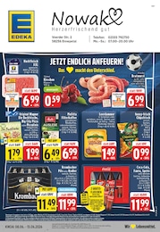 EDEKA Prospekt für Ennepetal mit 26 Seiten EDEKA Prospekt für Ennepetal: "Aktuelle Angebote", 26 Seiten, 08.06.2026 - 13.06.2026