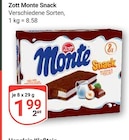 Monte Snack von Zott für 1,99 € bei GLOBUS im Angebot Monte Snack von Zott im aktuellen GLOBUS Prospekt