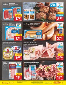 Würstchen im Netto Marken-Discount Prospekt "Aktuelle Angebote" mit 49 Seiten (Erfurt)