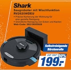 Saugroboter mit Wischfunktion RV2620WDEU im Angebot bei expert in Gelsenkirchen Saugroboter mit Wischfunktion RV2620WDEU Angebote von Shark bei expert Gelsenkirchen für 199,00 €