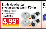 Kit de douchettes pivotantes et tamis d’évier à Norma dans Bergholtzzell Kit de douchettes pivotantes et tamis d’évier à Norma dans Bergholtzzell