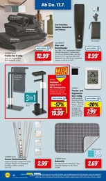 Badematte Angebot im aktuellen Lidl Prospekt auf Seite 34