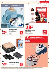 Promos Tefal dans le catalogue "25 JOURS AUCHAN" de Auchan Hypermarché Tefal en promo dans le catalogue Auchan Hypermarché à la page 53
