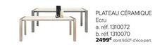 Plateau céramique - Gautier à Nancy Plateau céramique en promo chez Gautier Nancy à 2 499,00 €