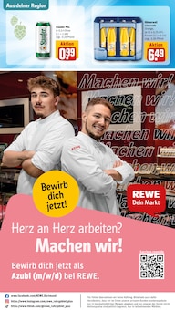 Bier im REWE Prospekt "Dein Markt" mit 32 Seiten (Witten)