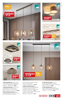 LED-Lampe im XXXLutz Möbelhäuser Prospekt "20% auf Artikel der Marke Villeroy & Boch" mit 12 Seiten (Hamburg)