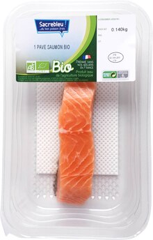 Supermarchés Match Mareuil-lès-Meaux - Pavé de saumon bio Promo Pavé de saumon bio dans le catalogue Supermarchés Match "L'hiver a du bio" à Mareuil-lès-Meaux