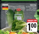 Salat Crisp bei EDEKA im Biebelried Prospekt für 1,00 €