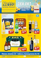 Aktueller Netto Marken-Discount Prospekt mit Bier, "DER ORT, AN DEM DU IMMER AUSGEZEICHNETE PREISE FINDEST.", Seite 1