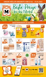 Müller Prospekt "Beste Preise für das Osterfest", 8 Seiten, 27.03.2023 - 01.04.2023 Müller Prospekt "Beste Preise für das Osterfest", 8 Seiten, 27.03.2023 - 01.04.2023