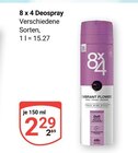 Deospray von 8x4 im aktuellen GLOBUS Prospekt