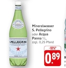 Mineralwasser Angebote von S. Pellegrino bei EDEKA Offenburg für 0,89 €