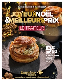 Prospectus Carrefour Market à Villiers-en-Bière, "JOYEUX NOËL & MEILLEURS PRIX", 34 pages, 03/12/2024 - 31/12/2024