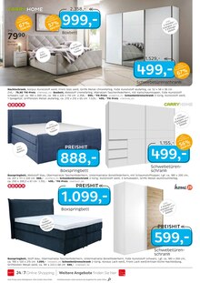 Boxspringbett im XXXLutz Prospekt "junges wohnen." mit 20 Seiten (Frankfurt (Main))