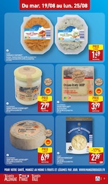 Prix et réduction Crème Fraîche dans le prospectus Aldi en cours Offre Crème Fraîche dans le catalogue Aldi du moment à la page 9