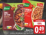 Chili con Carne Angebote von Knorr bei E center Remscheid für 0,49 €