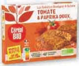 Galettes Boulgour Tomate & Paprika Doux - CEREAL BIO dans le catalogue U Express